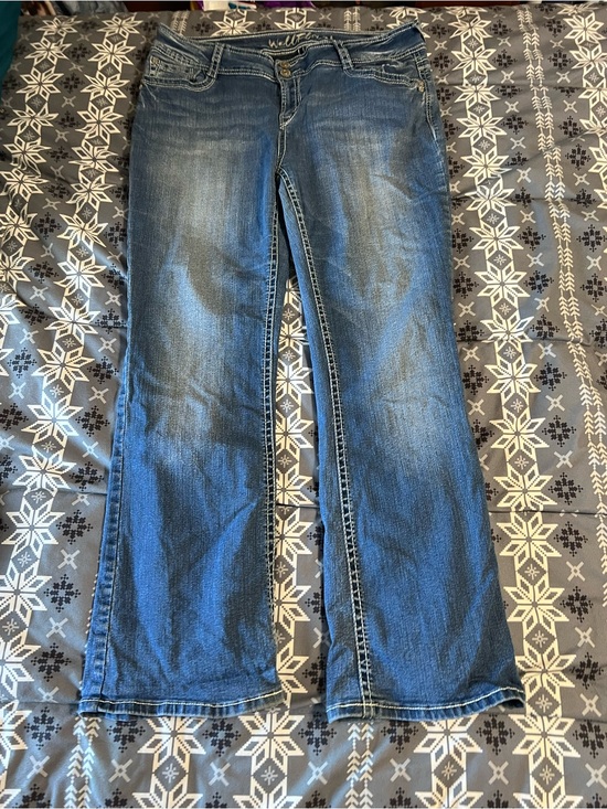 Wallflower Denim - Wallflower Women's Medium Blue Bootcut Jeans